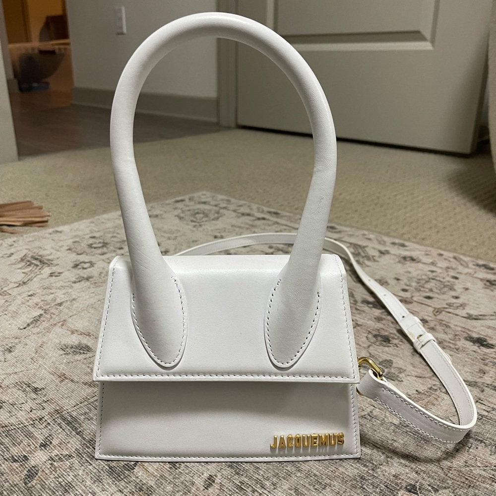 Jacquemus Le Chiquito Moyen Bag- White